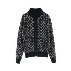 Louis Vuitton Reversible Wool Bomber – Black/Gray